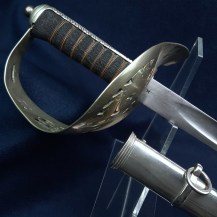 British 1905 Pattern Infantry Staff Sergeants Sword by Enfield, 1912 Rehilt and Conversion for George V 1